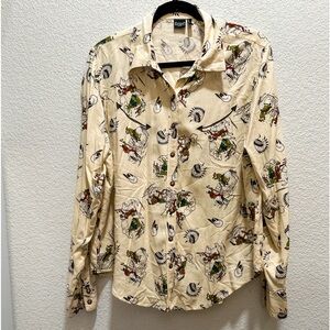 NWOT - Cruel Denim - Cowboy motif - Size L